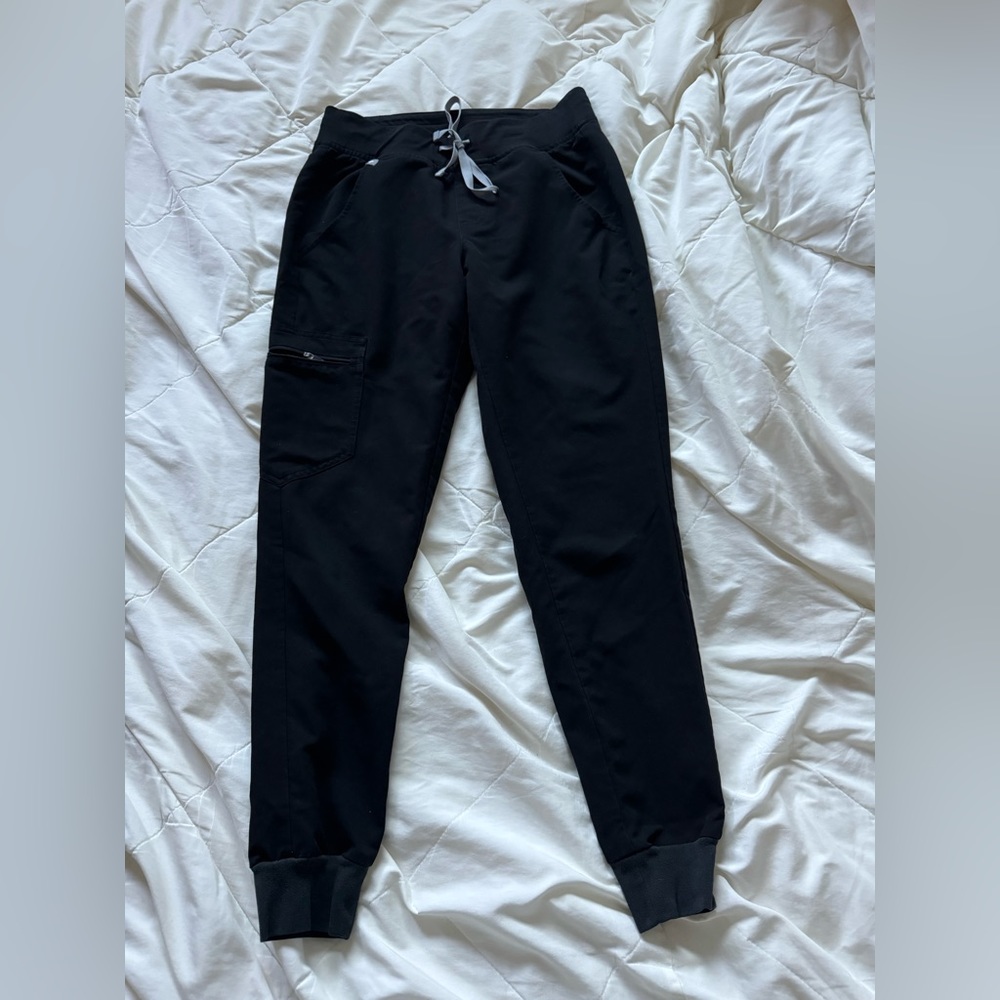Figs scrub bottoms, XS black